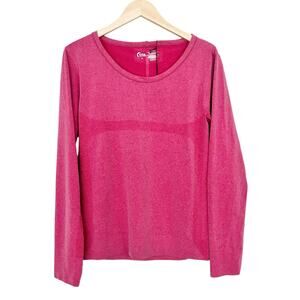 Women's Pink Long Sleeve Top